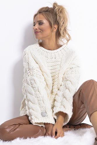 Sweter CHUNKY KNIT F780 Mocca S/M na Arena.pl