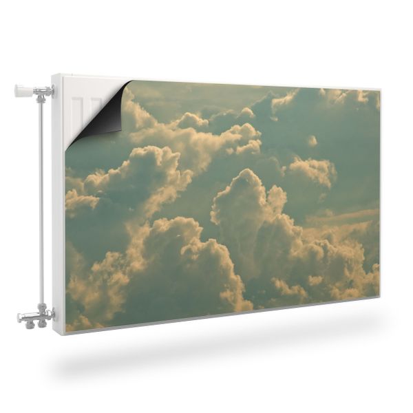 MATA MAGNETYCZNA Na Kaloryfer Chmury Niebo 120cm x 60cm zdjęcie 1