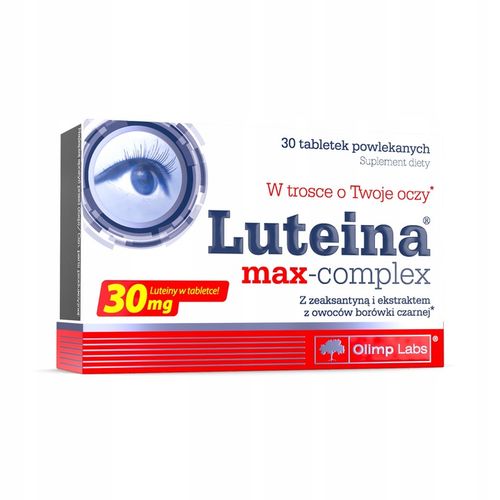 OLIMP LUTEINA MAX-COMPLEX 30tabl OCHRONA WZROKU na Arena.pl