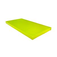 Materac gimnastyczny UNDERFIT 120 x 60 x 6 cm twardy seledynowy