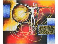 60X50CM BEZKRESNE UCZUCIA OBRAZ ŚCIAN DREWNIANE