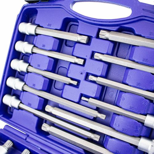 17342 KOMPET KLUCZY NASADOWYCH 26 ELEMENTÓW + WALIZKA STAL na Arena.pl