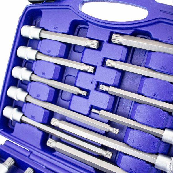 17342 KOMPET KLUCZY NASADOWYCH 26 ELEMENTÓW + WALIZKA STAL zdjęcie 4