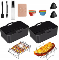 22 X FOREMKA SILIKONOWA WKŁAD DO FRYTKOWNICY NINJA AF400EU AIR FRYER ZESTAW