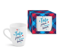 kubek ceramiczny  300ml tato jestem twoim fanem