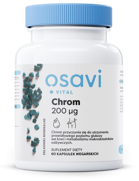 OSAVI Chrom 200 mcg (60 kaps.) zdjęcie 1