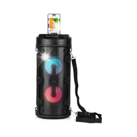 Mocny BOOMBOX PRZENOŚNY GŁOŚNIK BLUETOOTH LED TUBA MP3 BT USB AUX FM 750W
