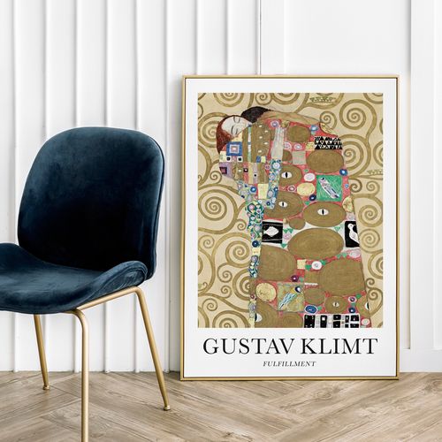 Plakat gustav klimt abstrakcja fulfillment 70x100 cm na Arena.pl