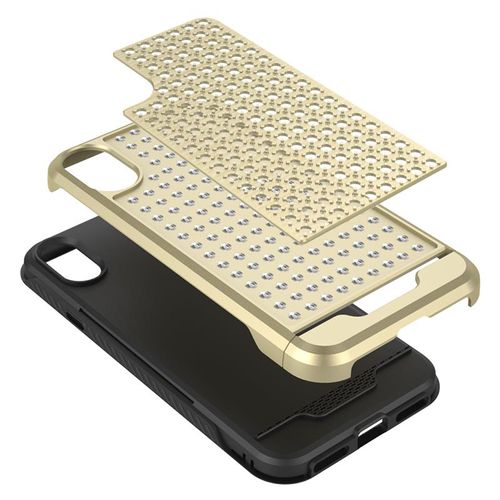 Etui do iPhone X (Gold/Black) na Arena.pl