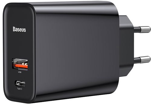 BASEUS ŁADOWARKA USB-C PD + USB QC 4 / 3 - 30W na Arena.pl