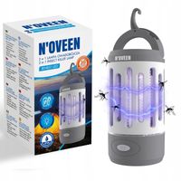 LAMPA NA KOMARY MUCHY OSY OWADOBÓJCZA 3w1 LATARKA N'OVEEN IKN851