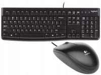 Zestaw MYSZ KLAWIATURA LOGITECH K120 + B100 CZARNA