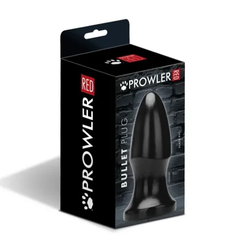 prowler red bullet plug klasyczny korek anatomiczny czarny pvc na Arena.pl