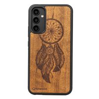 Drewniane Etui Bewood na Samsung Galaxy A54 5G ŁAPACZ SNÓW IMBUIA