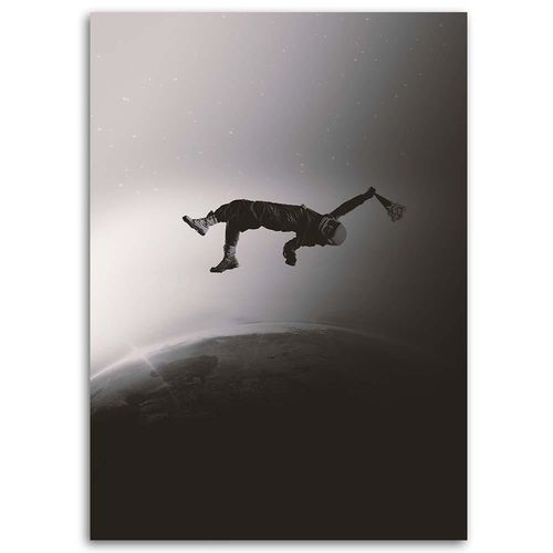 Deco Panel, Abstrakcyjny astronauta 70x100 na Arena.pl