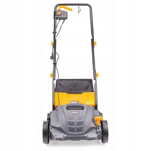 AERATOR WERTYKULATOR ELEKTRYCZNY Z KOSZEM 3w1 2400W AERACJA 32CM POWERMAT na Arena.pl