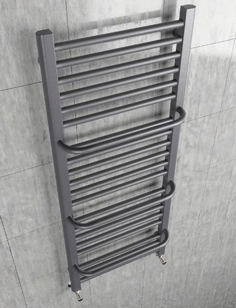 GRZEJNIK ŁAZIENKOWY POWER 480x450 ANTRACYT zdjęcie 5