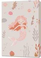 Obraz 60x90cm Wzory dla Dzieci, Dziewczynki Do Pokoju - Syrenka