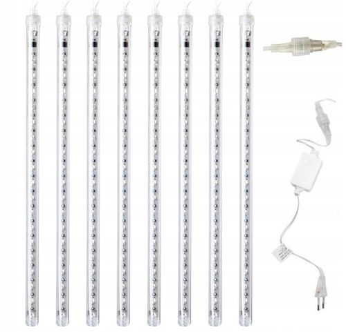 PADAJĄCY ŚNIEG SOPLE LED METEORYT 80 CM ZIMNE SMD na Arena.pl
