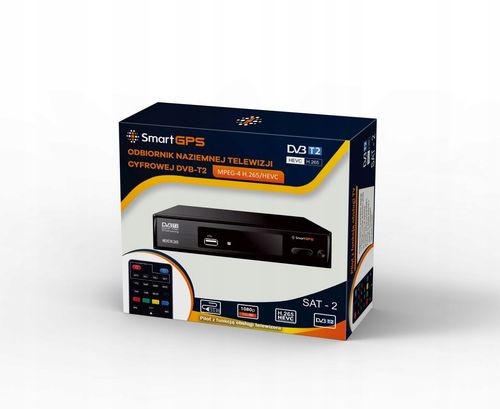 DEKODER TUNER DVB-T2 Smart SAT-2 H.264/H.265/HEVC na Arena.pl