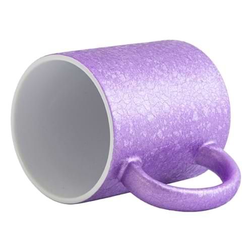 Kubek 325 ml z efektem spękanej powierzchni do sublimacji - fioletowy na Arena.pl