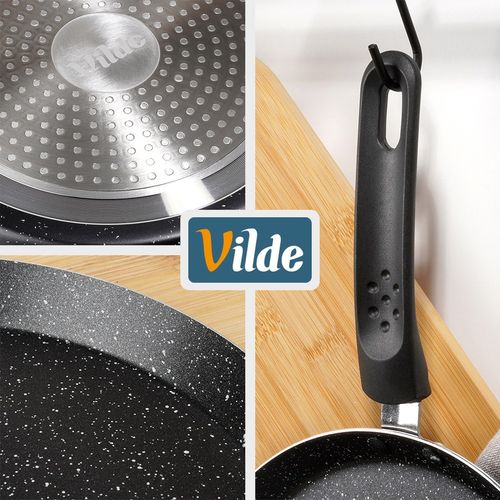 Patelnia do naleśników granitowa BASIC LINE 24 cm na Arena.pl