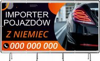 BANER Plandeka reklamowa 200x100 - Auta z Niemiec