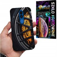 ETUI CASE DO HUAWEI MATE 20 LITE - AMG MERCEDES FELGA AUTO FAN WZORY SZKŁO