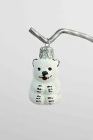 Bombka na Choinkę ze Szkła Boże Narodzenie - Miś Polarny