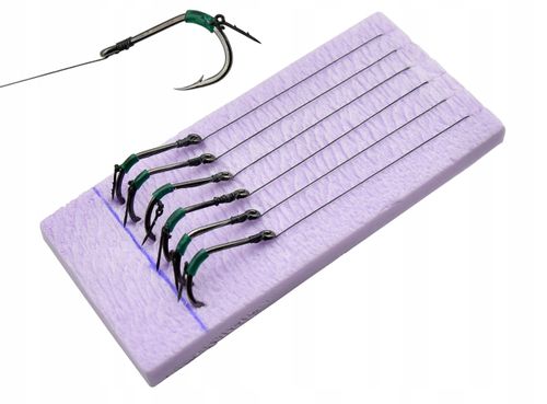 Haczyki Method Feeder na przyponie z igłą # 4 - 6 szt na Arena.pl