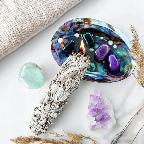 Naturalna Podstawka Pod Kadzidło Muszla Abalone na Arena.pl