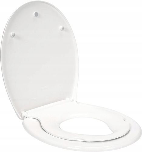 DESKA WC 2w1 WOLNOOPADAJĄCA SEDESOWA + NAKŁADKA na Arena.pl
