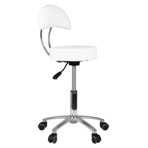 TABORET KOSMETYCZNY AM-309 BIAŁY na Arena.pl