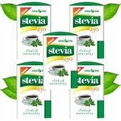 Zielony listek Stevia Słodzik 13,8 g (250 tabletek) x 5 sztuk