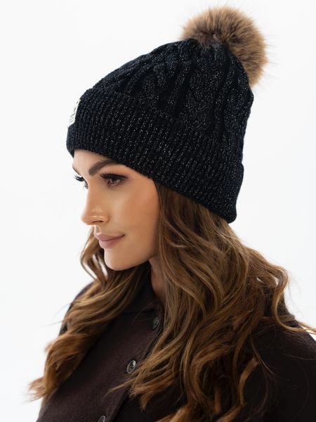 czapka ptn hat-06-7651 black zdjęcie 5