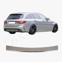 MB-C-KLASSE W205 T 2014> - Listwa Czarna ABS Nakładka Zderzak Tylni Tył