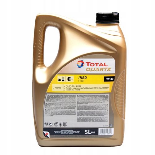 Olej silnikowy TotalEnergies Quartz Ineo First 5 l 0W-30 5l na Arena.pl