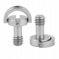 śruba statywowa 1/4" cala 16 mm do aparatu kamery fotograficzna