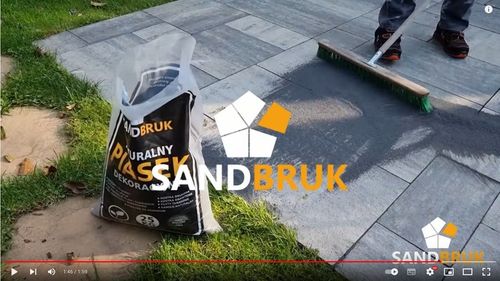 Suchy Piasek Bazaltowy Fuga Zasypka Grafit Do Kostki Brukowej 1-2 mm na Arena.pl