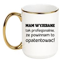 Duży Biało-Złoty 450 ml
