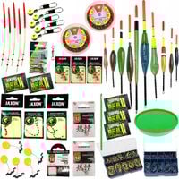 ZESTAW wędkarski AKCESORIA NA SPŁAWIK 168szt JAXON