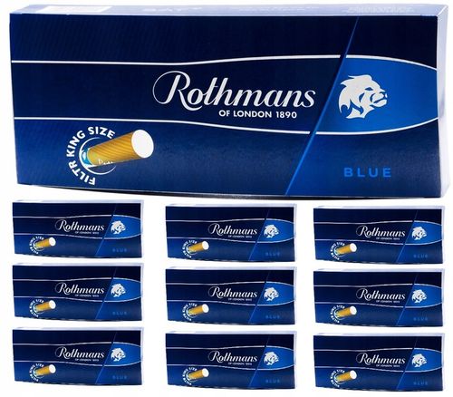 Gilzy papierosowe ROTHMANS BLUE100szt X 10 na Arena.pl