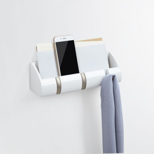 Wieszak Cubby Wall Mini Organizer biały D2 na Arena.pl