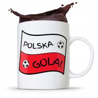 Dla Kibcia Kibola Fana Kubek Polska Gola! Prezent Z Nadrukiem Ze Zdjęciem