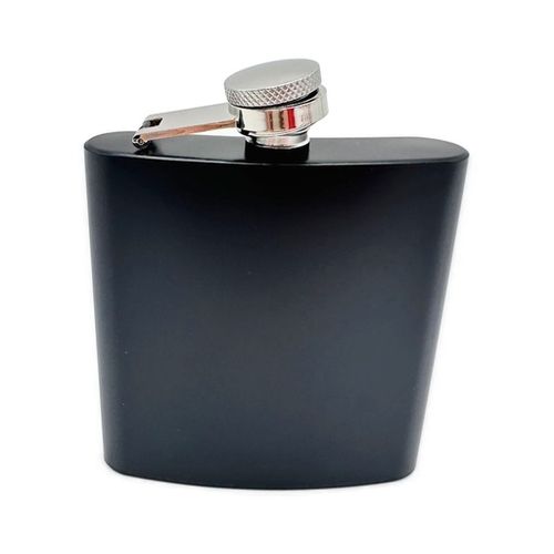 Piersiówka stalowa zestaw z kieliszkami i lejkiem w eleganckim pudełku na Arena.pl