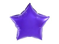 Balon foliowy gwiazda, fioletowy, 45 cm (18 cali) [balon na hel]