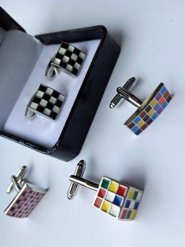 Srebrne spinki do mankietów Samolot na Arena.pl