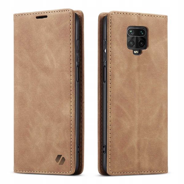 Spacecase Wallet Redmi Note 9S/9 Pro Light Brown zdjęcie 7