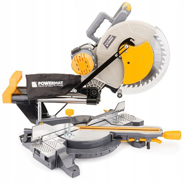 PIŁA UKOŚNA PILARKA UKOŚNICA DO DREWNA LASER 2200W PM-UK-2200M zdjęcie 2