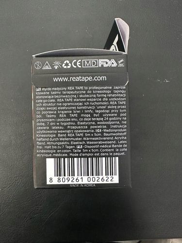 Taśma do kinesiotapingu REA TAPE Classic [Niebieski] na Arena.pl